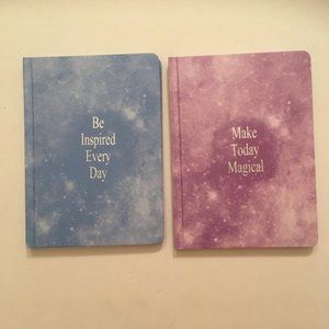 NWT- Set of 2 Journal/Blank Notebooks